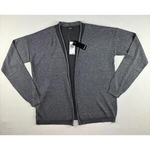 Premise Women Gray Mid Length Cardigan Sweater